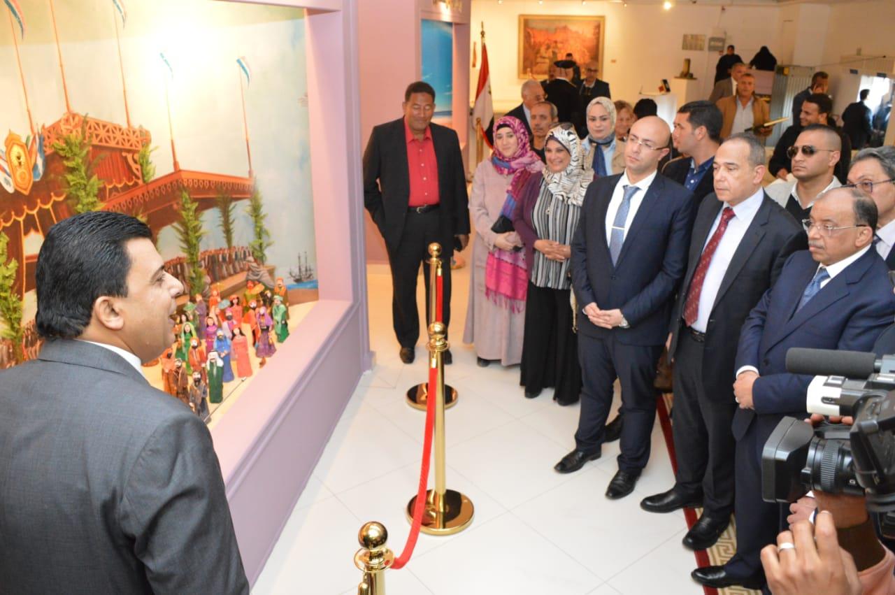 وزير التنمية المحلية يفتتح   متحف النصر                                                                                                                                                                 