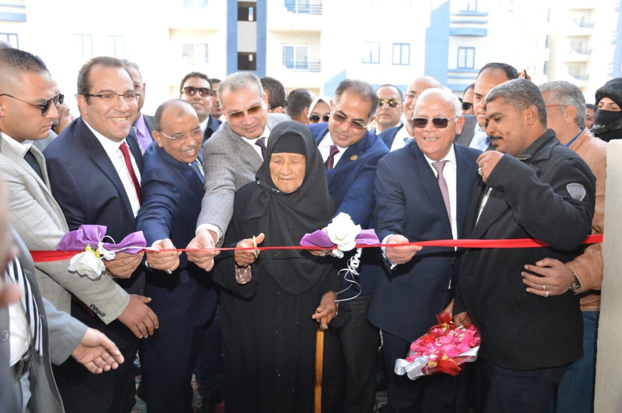افتتاح مشروع سكني ببورسعيد                                                                                                                                                                              
