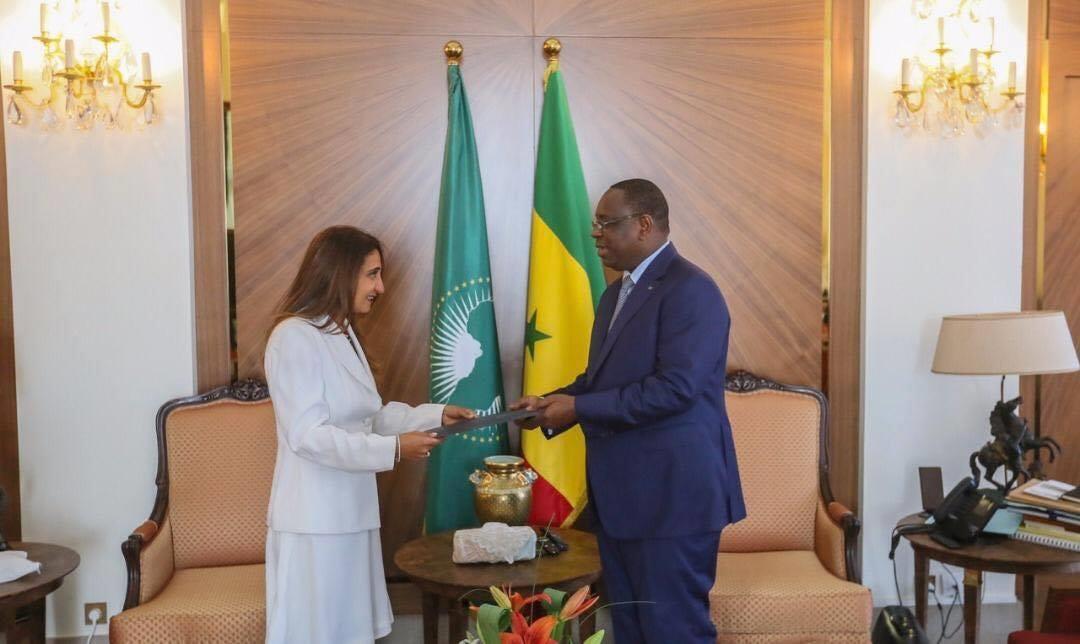 السفيرة نهى خضر تقدم أوراق اعتمادها للرئيس السنغالي (1)                                                                                                                                                 