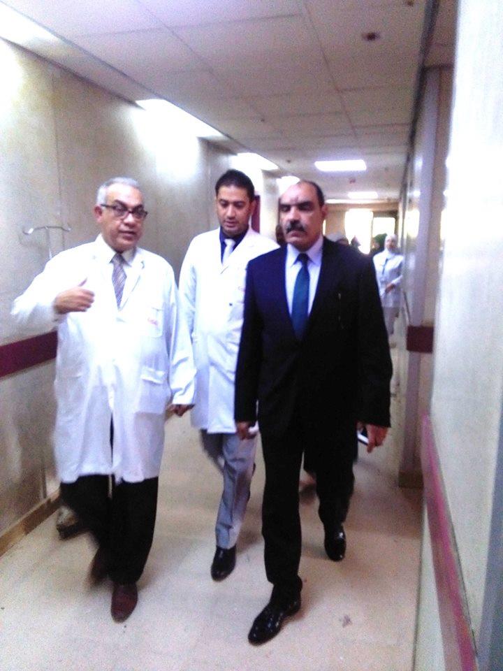 زيارة الدكتور ضاحي لمستشفى الهرم التخصصي (1)                                                                                                                                                            