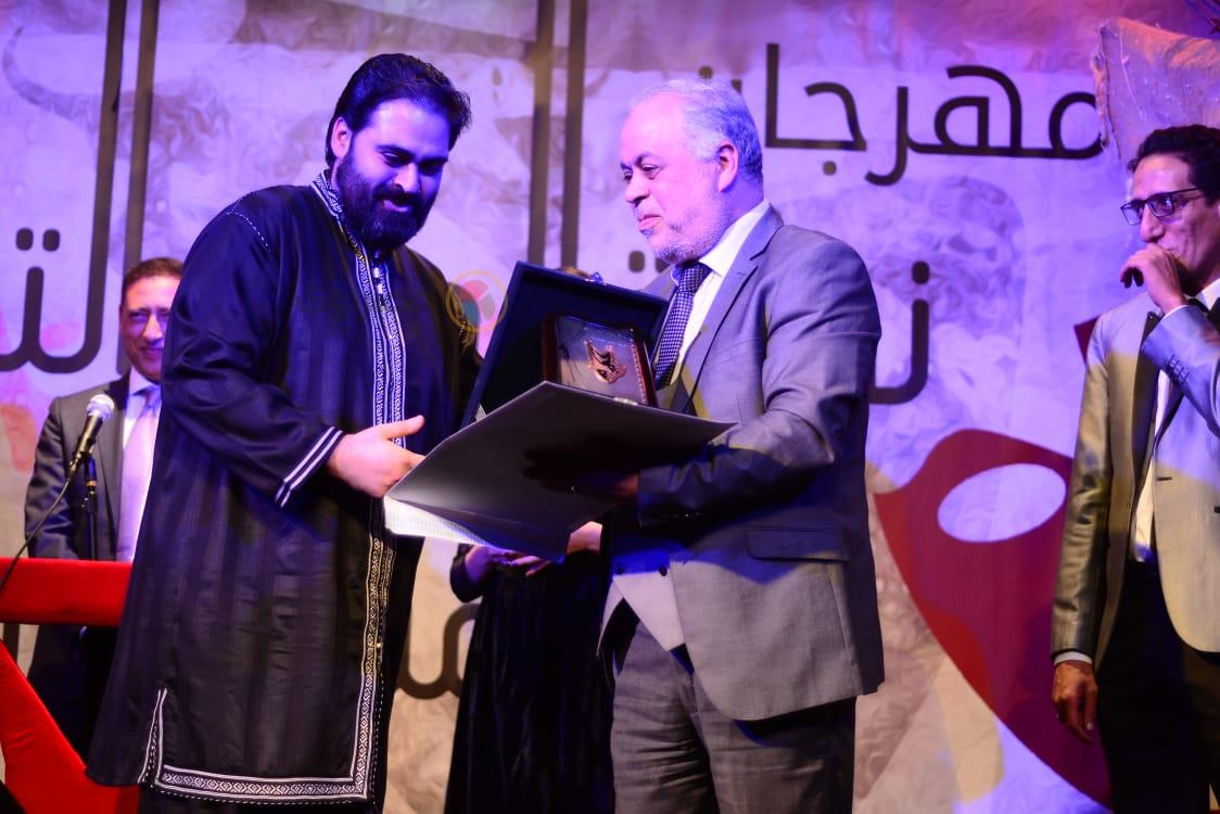أشرف زكي يحضر ختام مهرجان نقابة المهن التمثيلية (1)                                                                                                                                                     