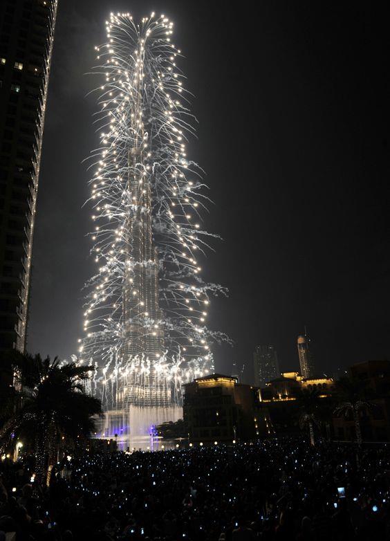 الاحتفالات برأس السنة في دبي  (1)