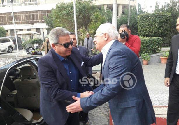 رئيس المصري ووزير الشباب والرياضة                                                                                                                                                                       