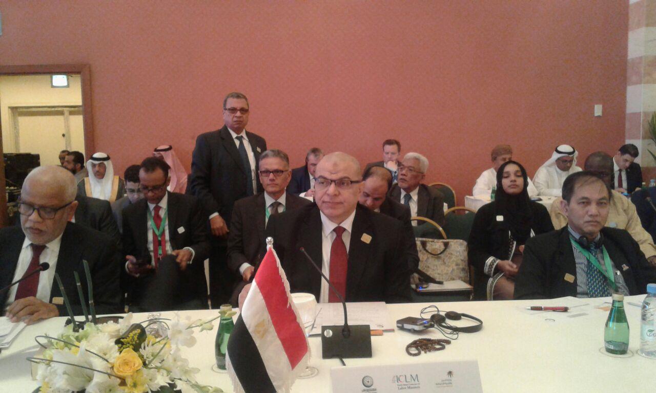 الوزير محمد سفعان يرأس وفد مصر في الدورة الرابعة لمؤتمر وزراء عمل الدول الإسلامية بجدة                                                                                                                  