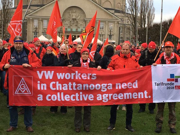 إضراب عمال مصانع السيارات الألمانية                                                                                                                                                                     