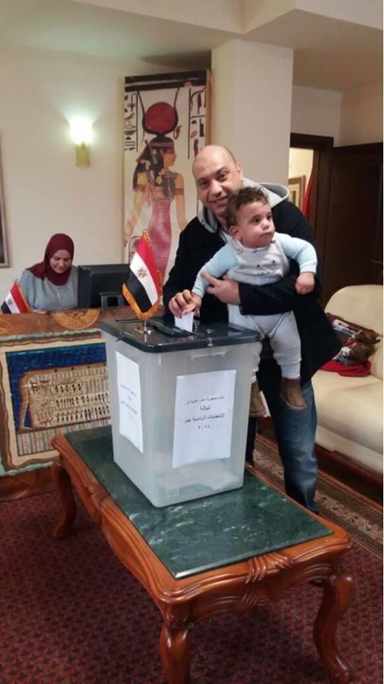 استمرار تصويت الجالية المصرية بـألبانيا (1)                                                                                                                                                             
