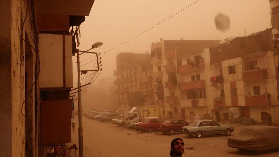عاصفة ترابية تضرب محافظة أسيوط (1)                                                                                                                                                                      