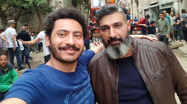 المخرج محمد سلامة مع ياسر جلال (2)                                                                                                                                                                      