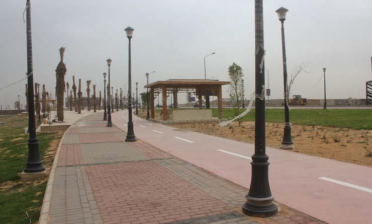 حدائق محور جمال عبدالناصر بـ6 أكتوبر (1)                                                                                                                                                                