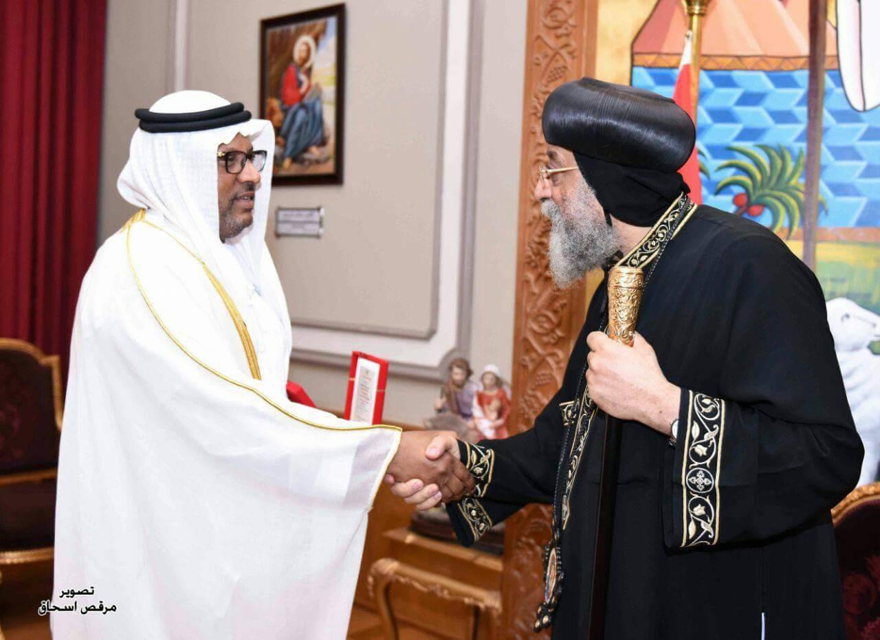 البابا تواضروس يستقبل سفيري الإمارات وكرواتيا (1)                                                                                                                                                       