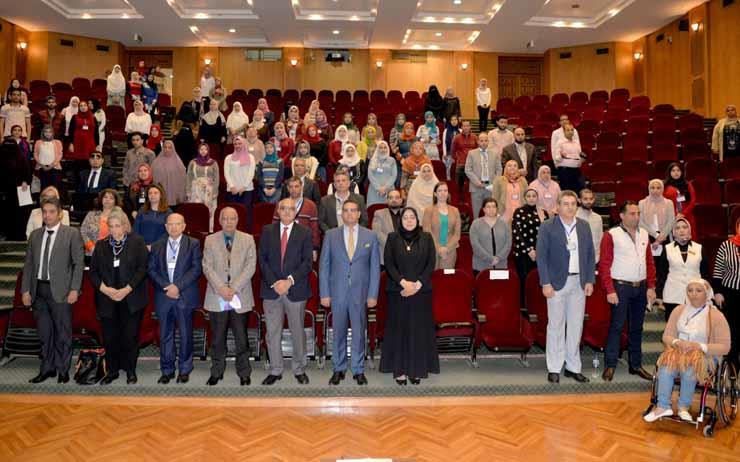 جامعة المنصورة تناقش تنمية قدرات ذوي الإعاقة (1)                                                                                                                                                        