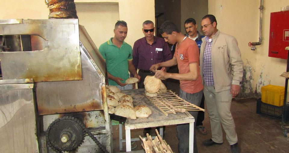 رئيس مدينة أبورديس يتابع المخابز ويوجه بالاهتمام بالنظافة (1)                                                                                                                                           