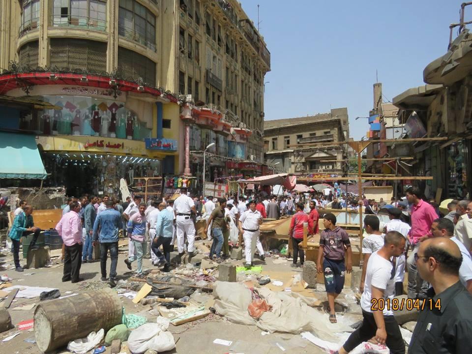 إزالة الإشغالات بميدان العتبة (1)                                                                                                                                                                       