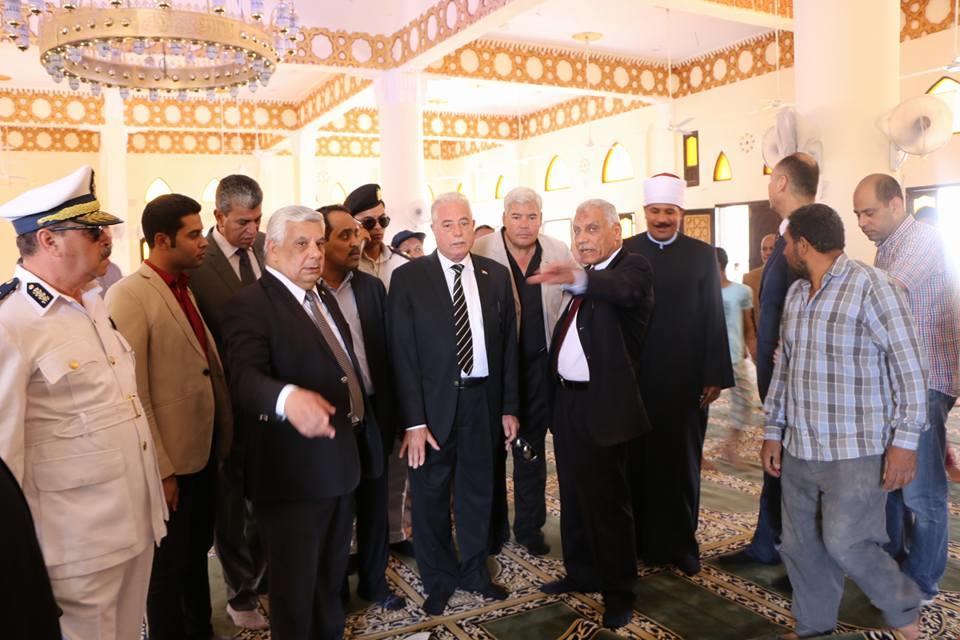 محافظ جنوب سيناء يتفقد مسجد الزهراء بالطور (4)                                                                                                                                                          