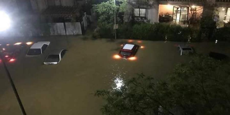 غرق القاهرة الجديدة                                                                                                                                                                                     
