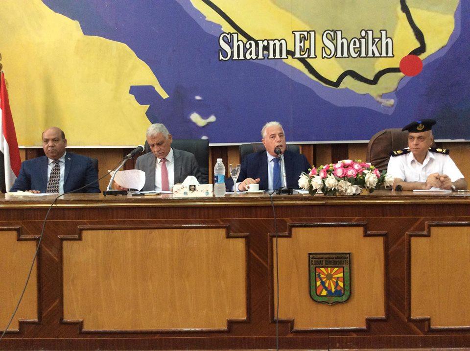  افتتاح جلسة المجلس التنفيذي بمحافظة جنوب سيناء (1)                                                                                                                                                     