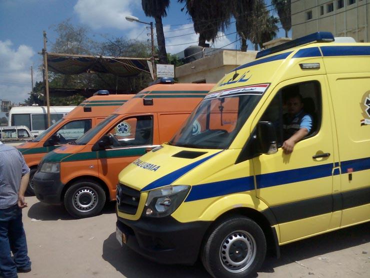  25 سيارة إسعاف لتأمين حادث تصادم بكفر الشيخ (1)                                                                                                                                                        
