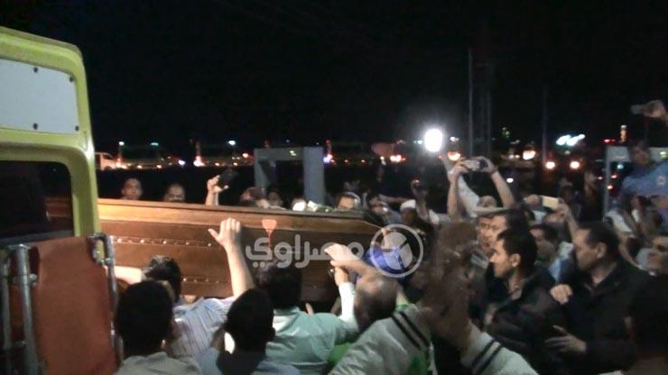 زغاريد في استقبال رفات شهداء مذبحة داعش (1)                                                                                                                                                             
