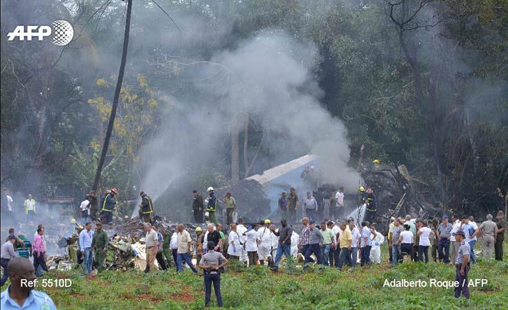 تحطم طائرة بوينج 737 في هافانا (1)                                                                                                                                                                      