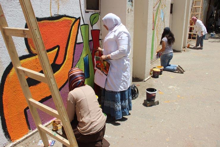 مبادرة لتجميل أسوار جامعة عين شمس (1)                                                                                                                                                                   