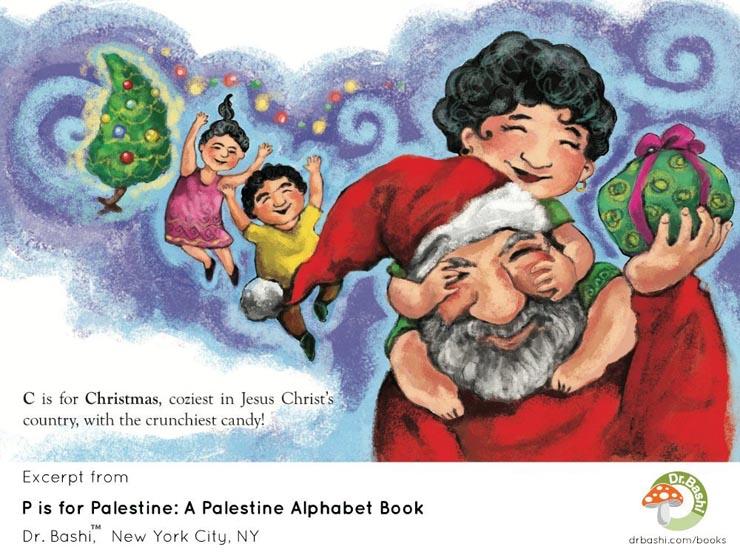 صفحة من P for Palestine الذي ألفته باشي (1)                                                                                                                                                             