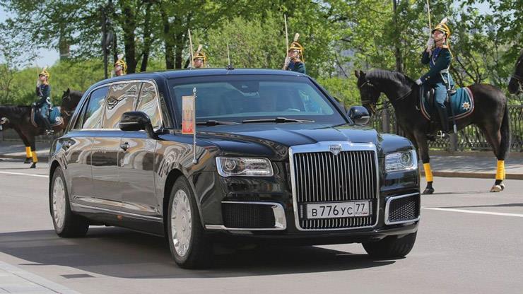 سيارة الرئاسة الروسية "كورتيج" الجديدة                                                                                                                                                                  
