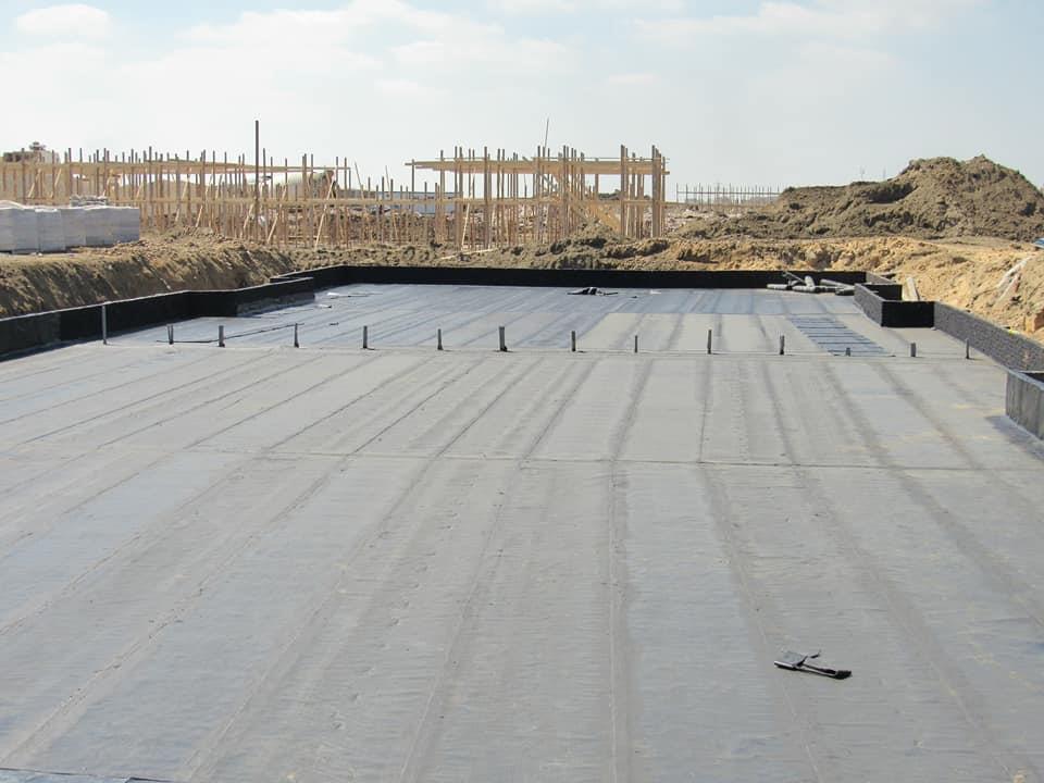 أعمال بناء في مشروع الإسكان الاجتماعي ببورسعيد                                                                                                                                                          