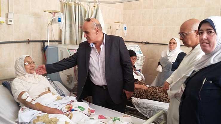 صحة الإسكندرية في زيارة مفاجئة لمستشفى رأس التين العام (2) (1)                                                                                                                                          