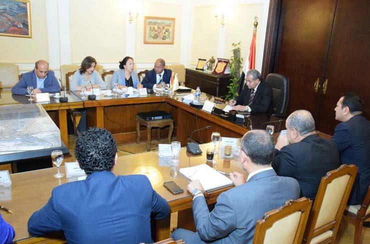 وزير التموين ومسئولو برنامج الغذاء العالمي في مصر (1)                                                                                                                                                   