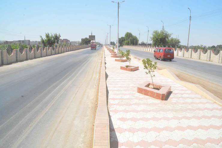 افتتاح أعمال تطوير المدخل الشمالي لمدينة المنيا...                                                                                                                                                      