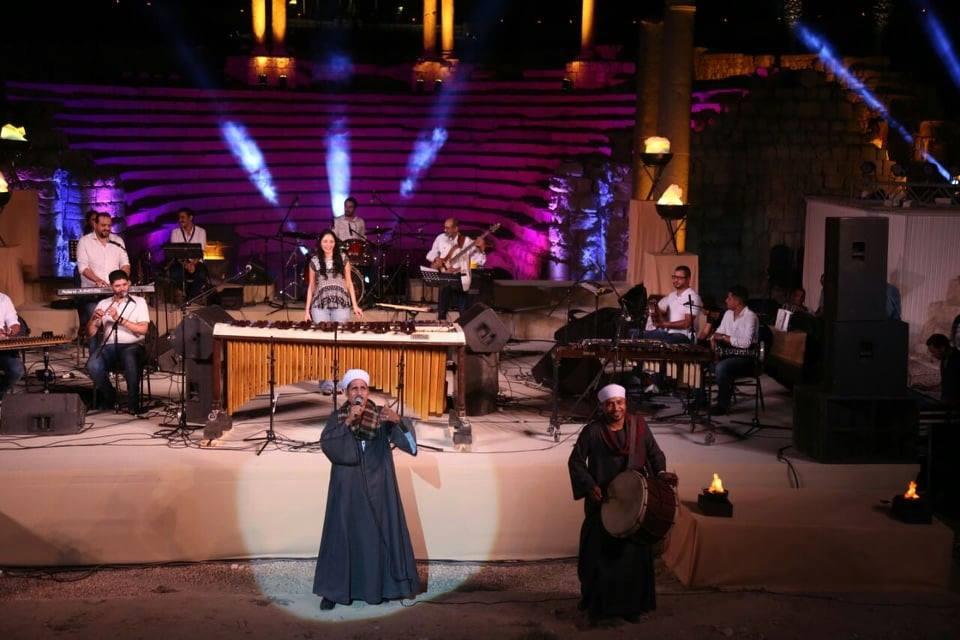 من حفل نسمة عبدالعزيز بالمسرح الروماني                                                                                                                                                                  