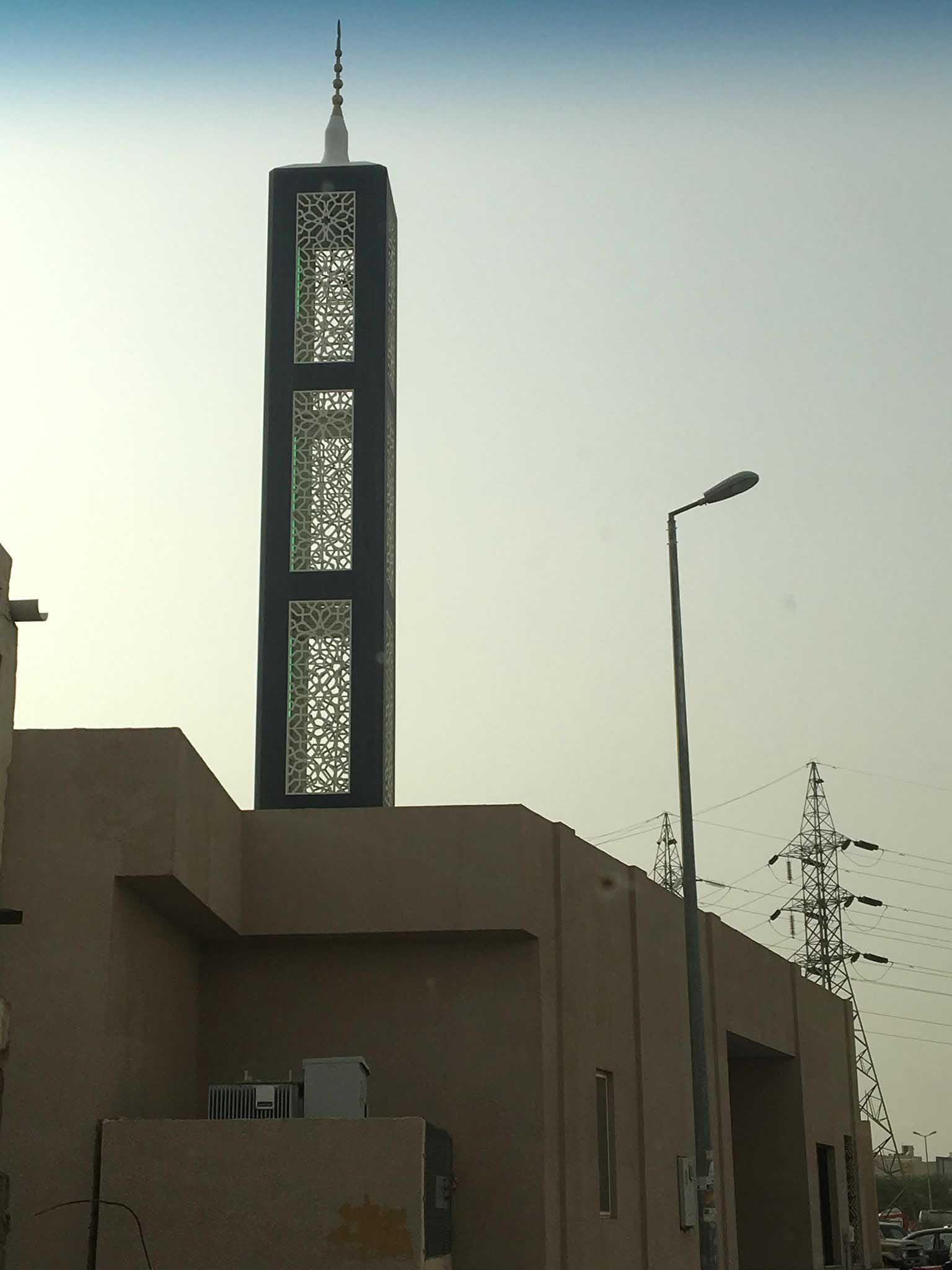 مسجد مدينة بريدة بالقصيم بالمملكة العربية السعودية (1)                                                                                                                                                  