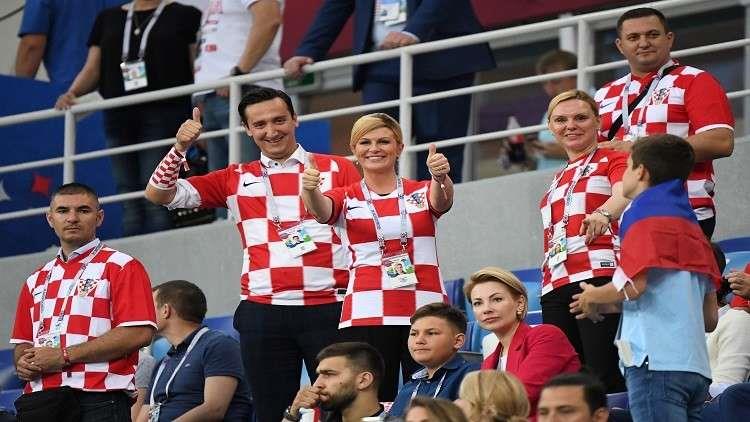 بعد مساندتها لفريقها..9 معلومات ربما لا تعرفها عن رئيسة كرواتيا  (2)