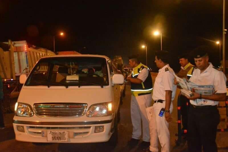 حملة لضبط قائدي السيارات تحت تأثير المخدر في بورسعيد                                                                                                                                                    
