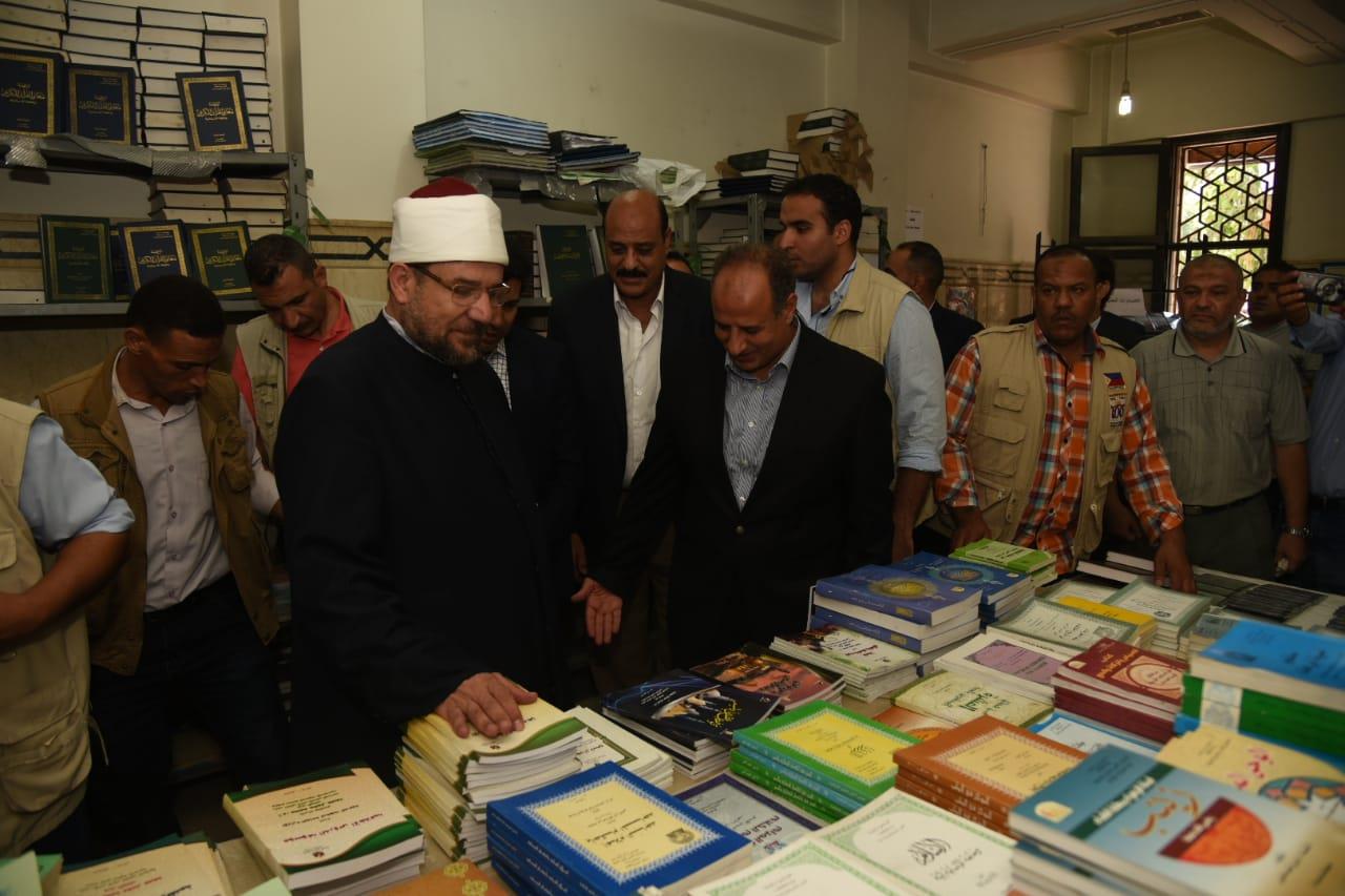 افتتاح معرض المجلس الأعلى للشئون الإسلامية للكتاب                                                                                                                                                       