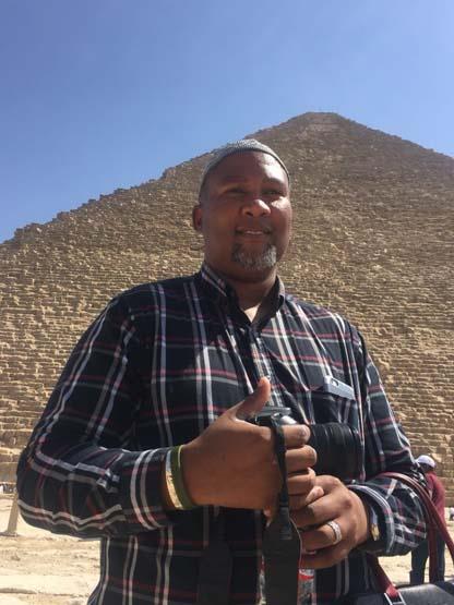حفيد مانديلا يزور الأهرامات والمتحف المصري (1)                                                                                                                                                          