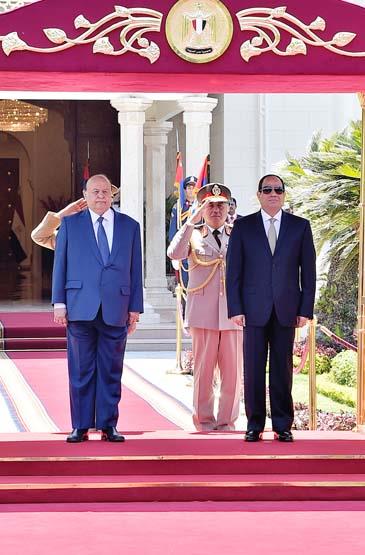الرئيس السيسي والرئيس اليمني (1)                                                                                                                                                                        