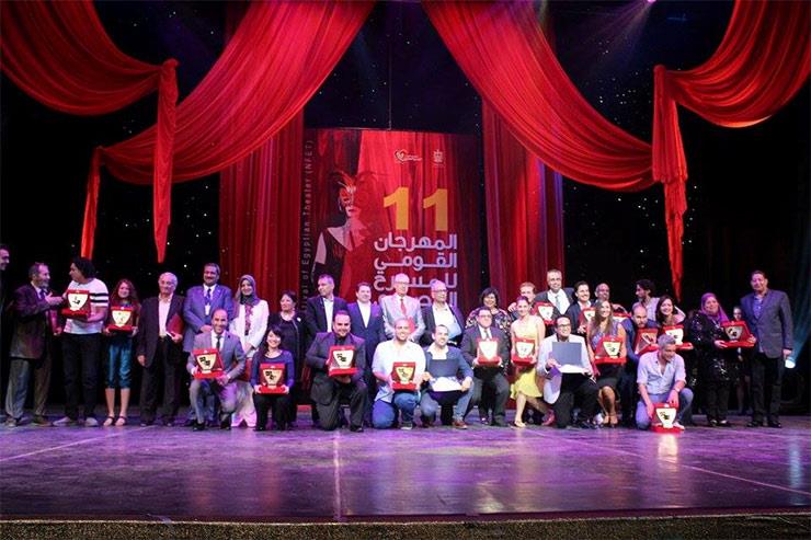 الفائزين بجوائز المهرجان القومي للمسرح (1)                                                                                                                                                              