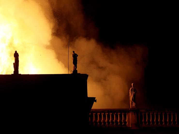 حريق في متحف برازيلي (1)                                                                                                                                                                                