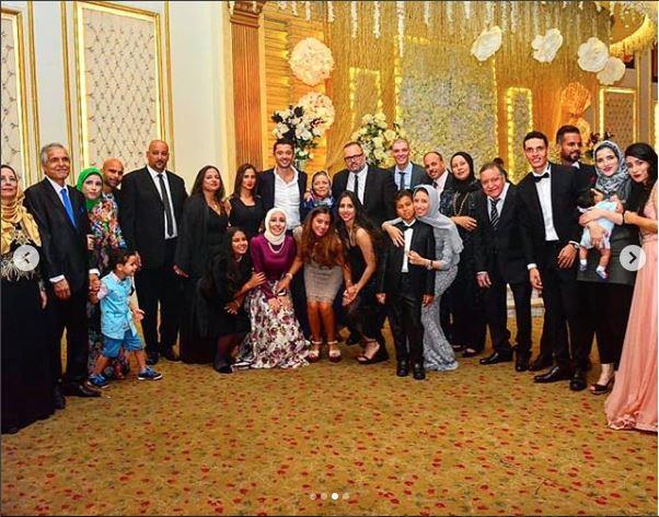 حفل زفاف ابنة شقيق محمود عبدالعزيز                                                                                                                                                                      