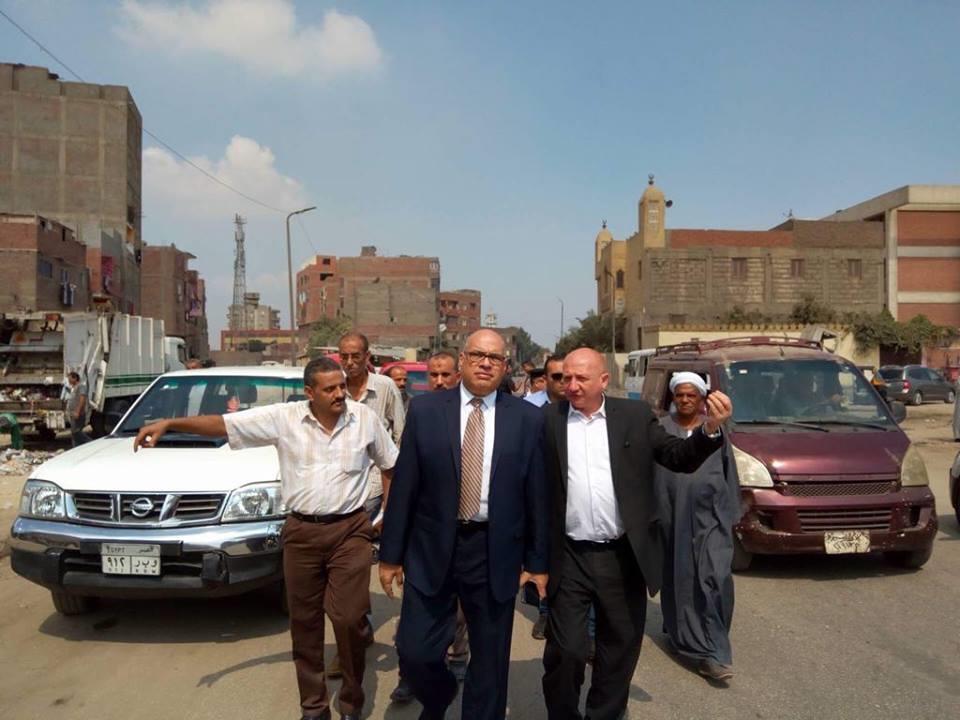 جولة تفقدية لنائب محافظ القاهرة للمنطقة الغربية                                                                                                                                                         