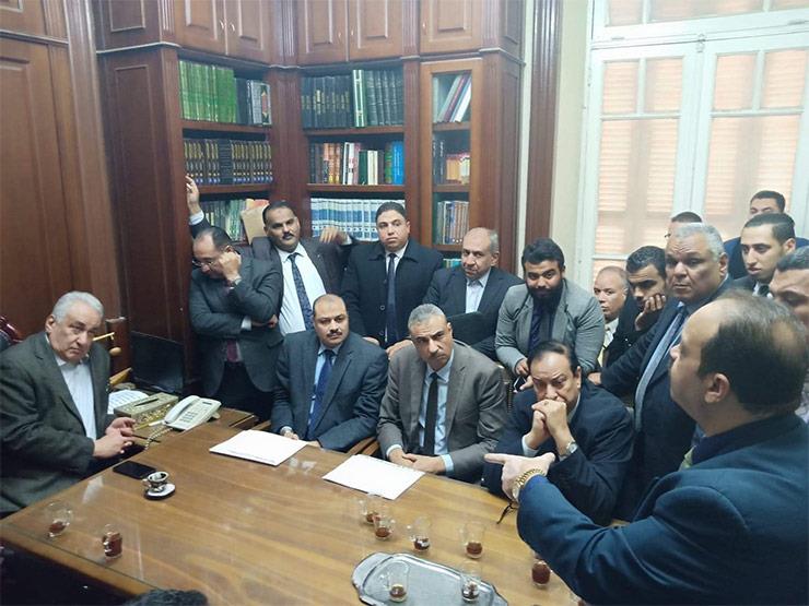 نقيب المحامين يستقبل وفد محامين الاسكندرية (1)                                                                                                                                                          