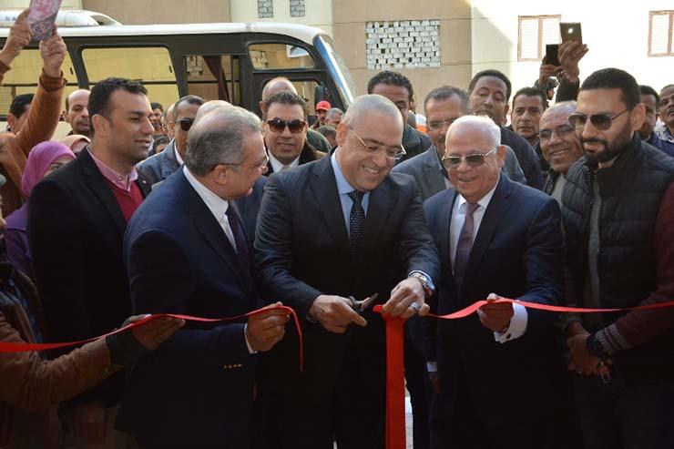 نائب وزير الاسكان يفتتح مشروع الإسكان ببورسعيد                                                                                                                                                          