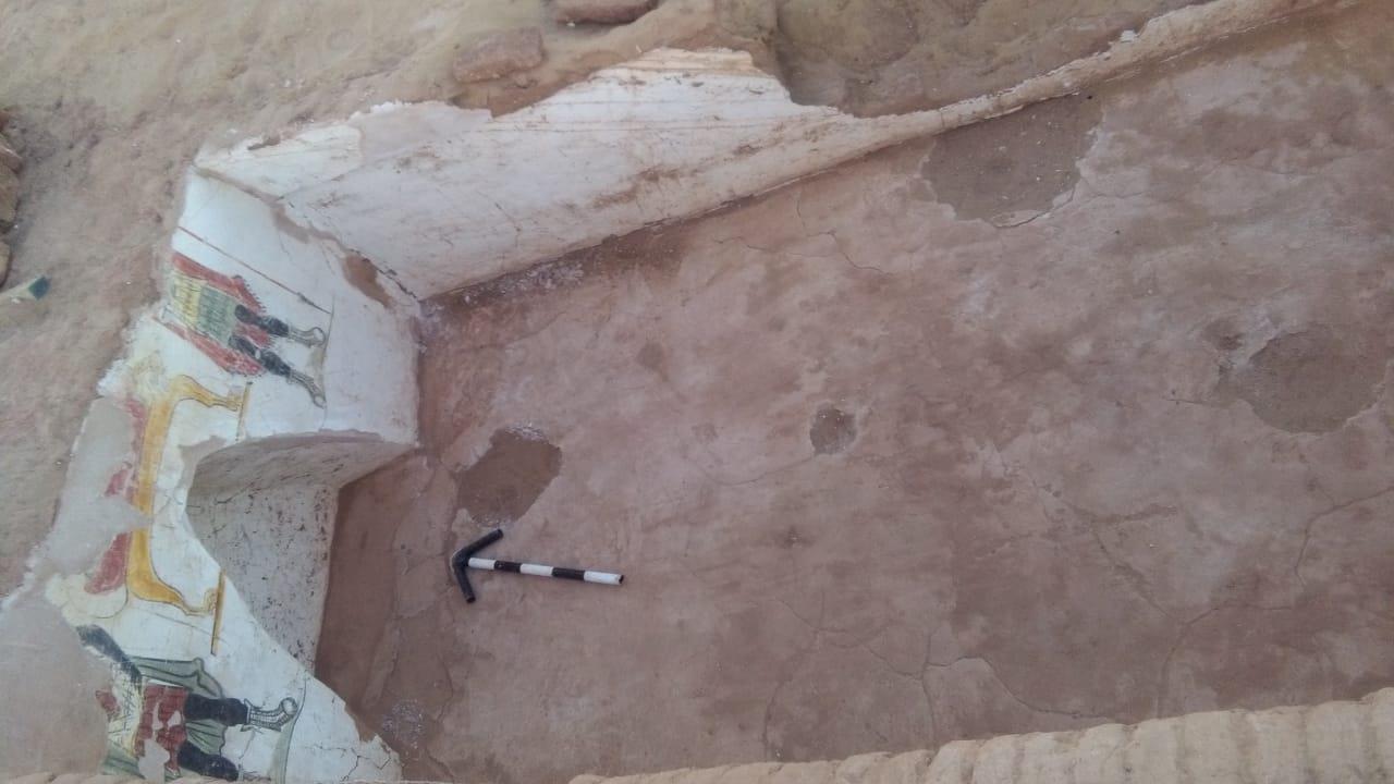  اكتشاف مقبرتين أثريتين في بئر الشغالة بالوادي الجديد (1)