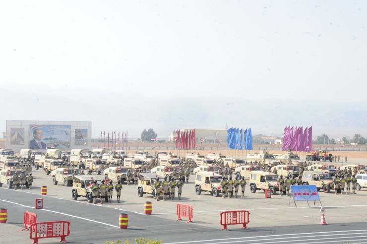 القوات المسلحة تشارك في تأمين احتفالات 25 يناير وأعياد الشرطة (3)