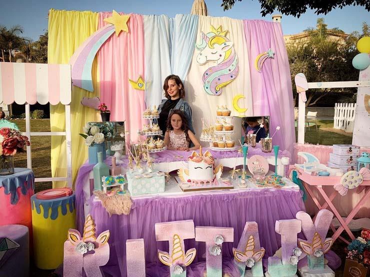 إيمان العاصي تحتفل بعيد ميلاد ابنتها (3)