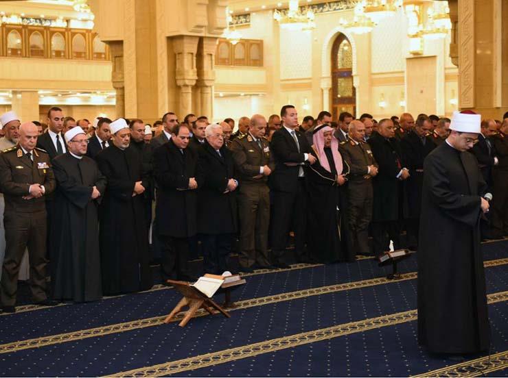 افتتاح مسجد الفتاح العليم وكاتدرائية ميلاد المسيح (2)