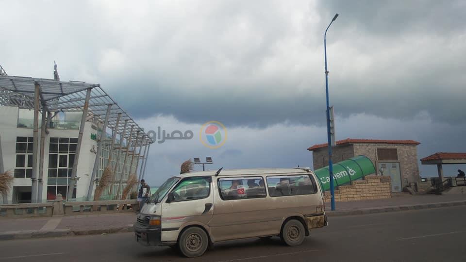 الطقس السيئ يضرب الإسكندرية لليوم الثالث (5)