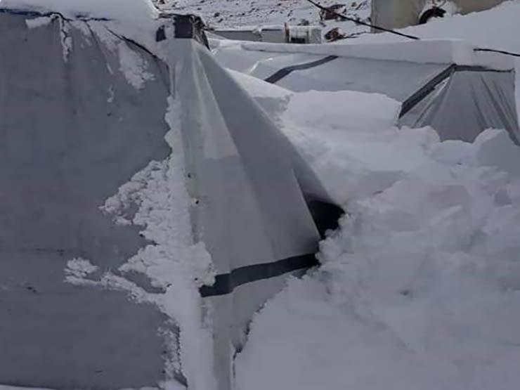الثلوج تغطي لبنان