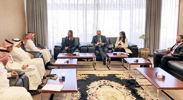 سحر نصر تبحث مع الصندوق السعودي دعم المرحلة الثانية من تنمية سيناء
